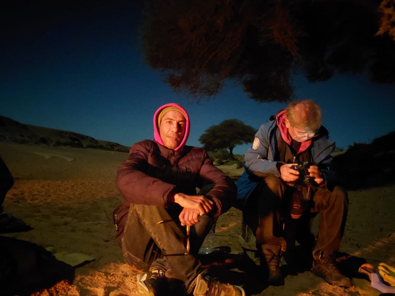 Untouched Sahara near Smara Morocco